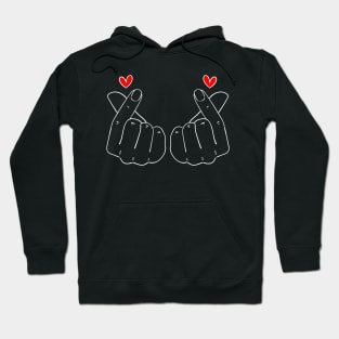 Double Finger Heart Hoodie